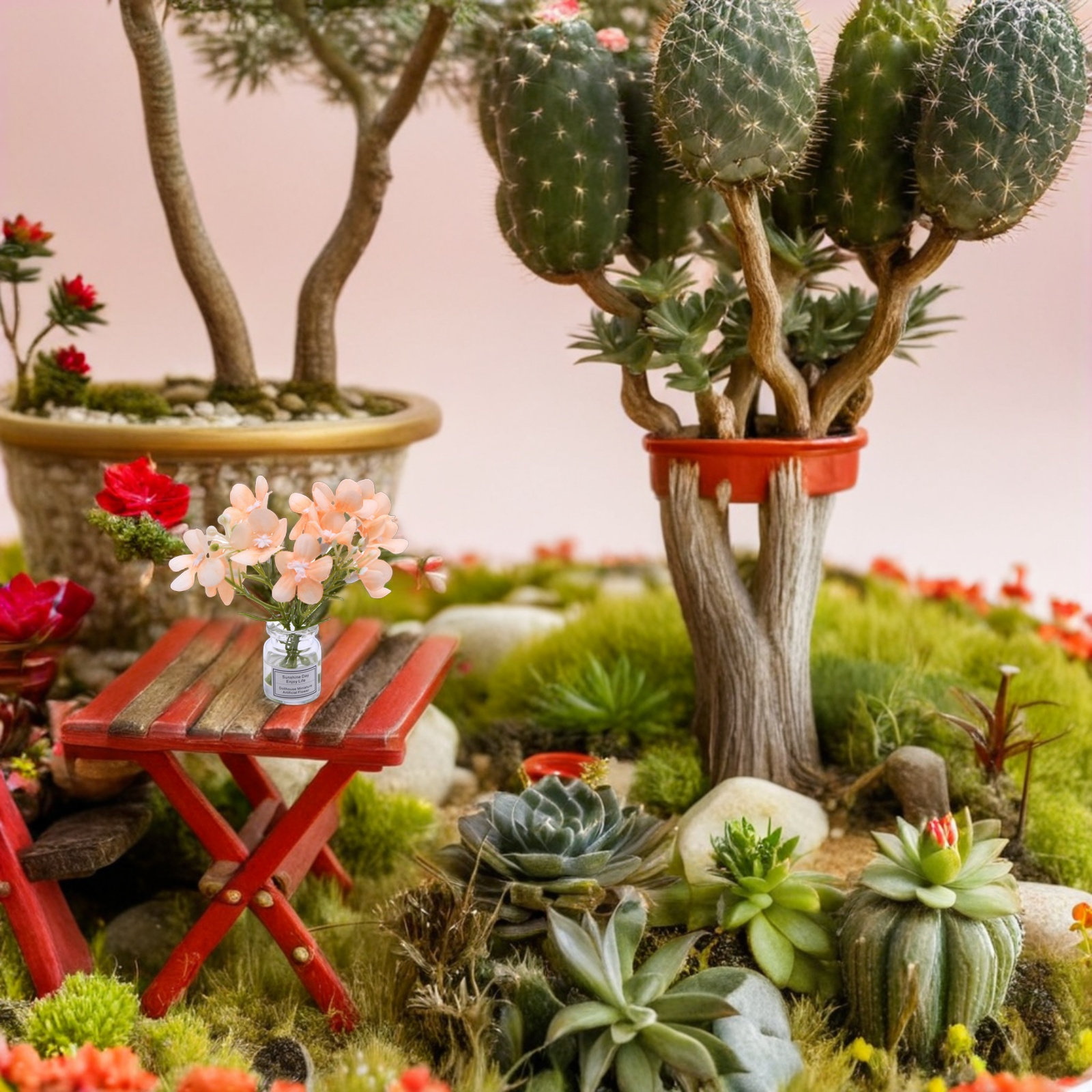 Vase Decor - 3 Pcs Flower Vase House Desktop