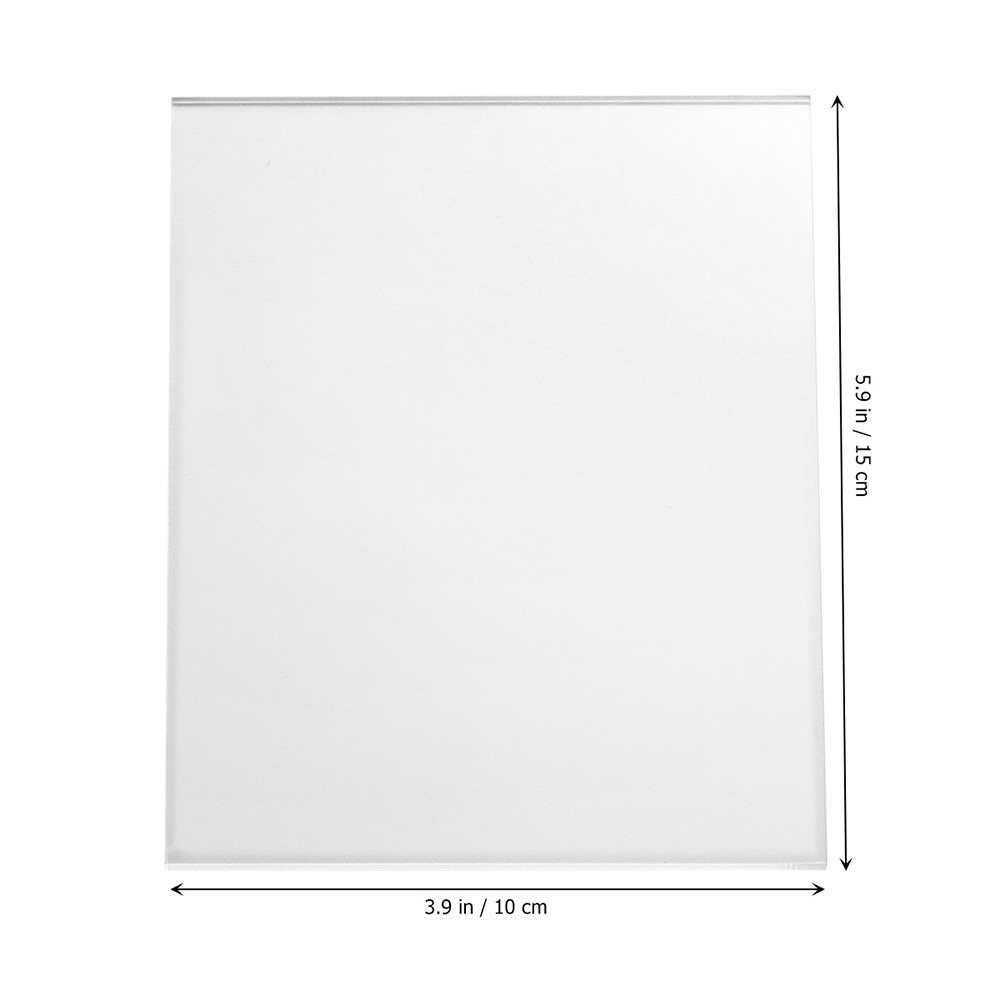 10Pcs Acrylic Sheet Transparen - огляд і ціна Picture Frame