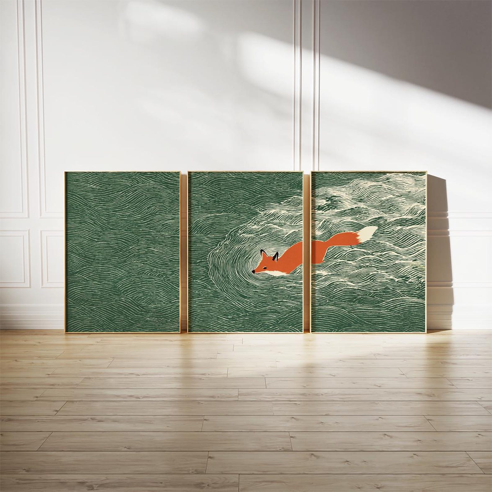 3pcs frameless Canvas Painting - огляд і ціна Abstract Canvas Set
