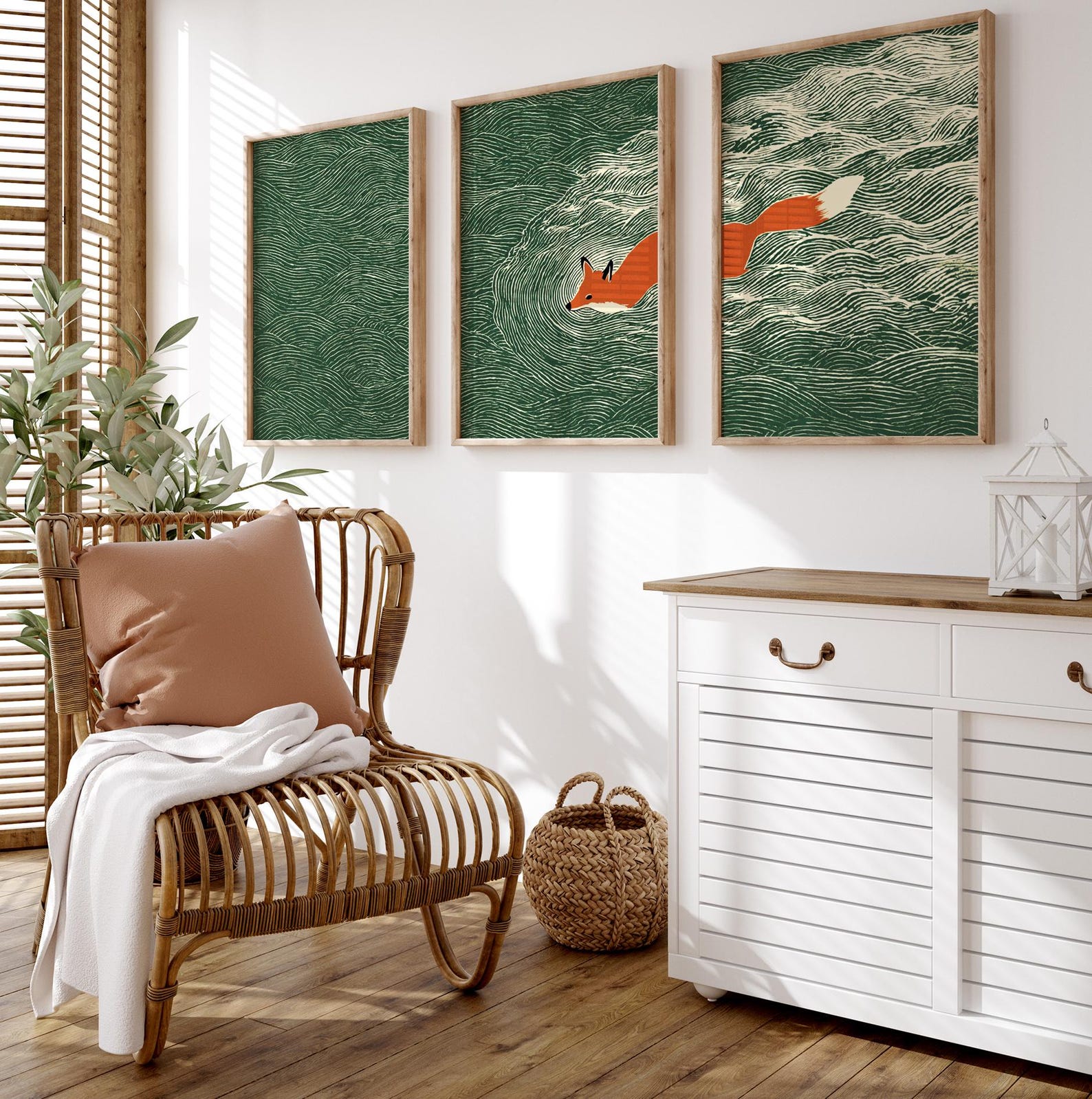 3pcs frameless Canvas Painting - огляд і ціна Abstract Canvas Set