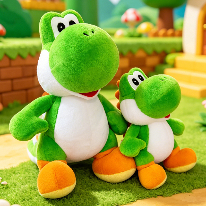 Cute Yoshi Green Dinosaur Plus - огляд і ціна Throw Pillow