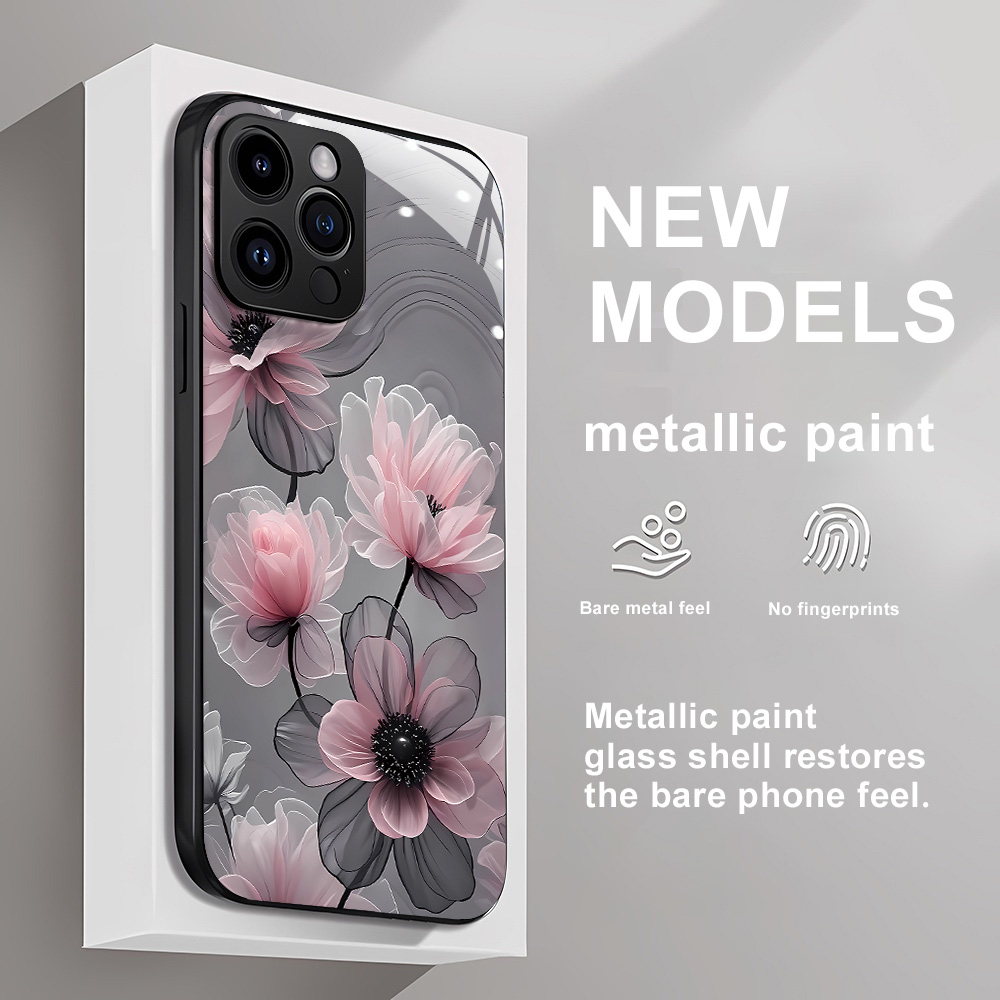 Flower Tempered Glass Case For - огляд і ціна Vase Decor