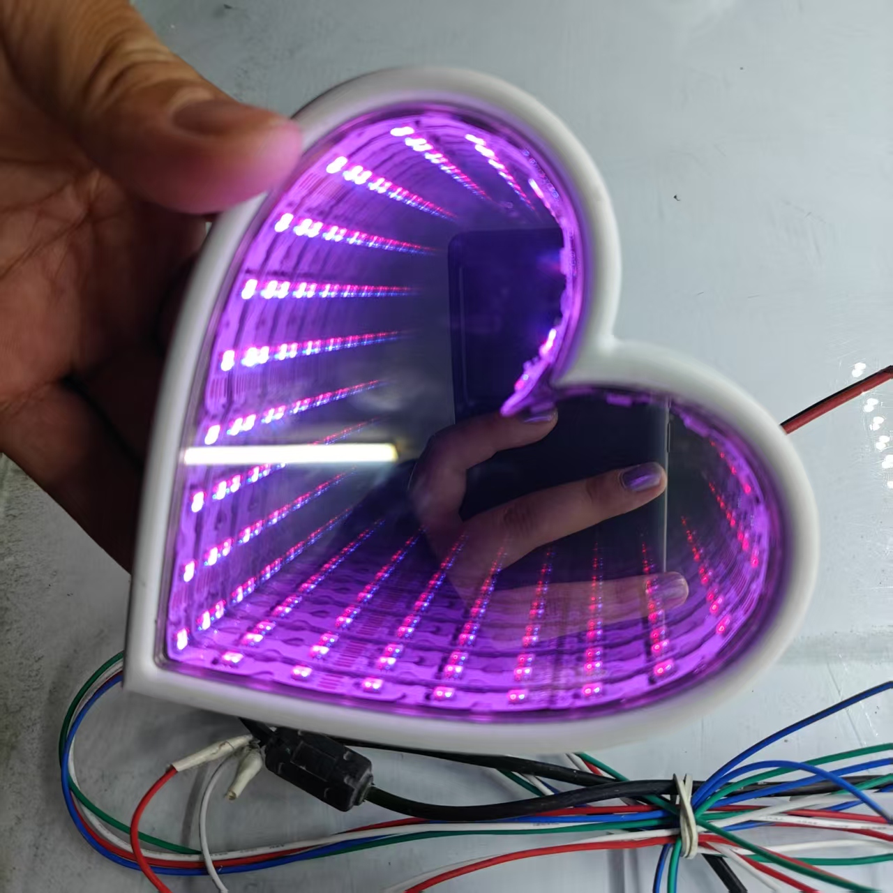 3D Multi-Color Infinity Mirror - огляд і ціна Decorative Mirror