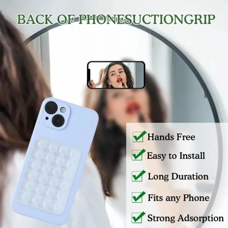 Silicone Suction Phone Holder  - огляд і ціна Wall Sticker