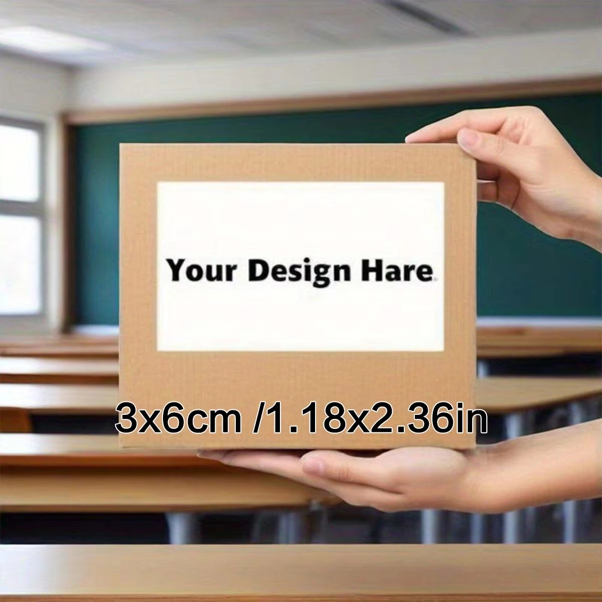 Custom Rectangular Stickers –  - огляд і ціна Wall Sticker