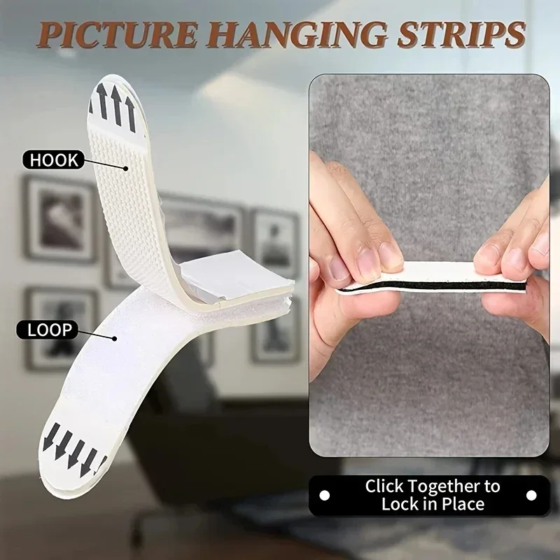 Tape Double Sided Strips Adhes - огляд і ціна Picture Frame