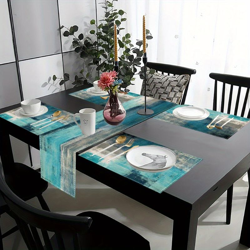 VIKAMA Morandi Abstract Ink Ta - огляд і ціна Table Runner