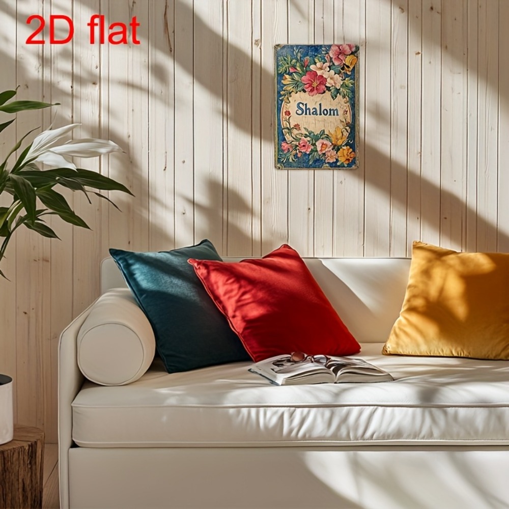CIFBUY Vintage Floral Shalom A - огляд і ціна Wall Art